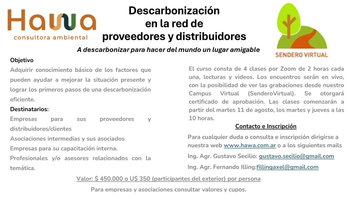 Curso Descarbonizacion